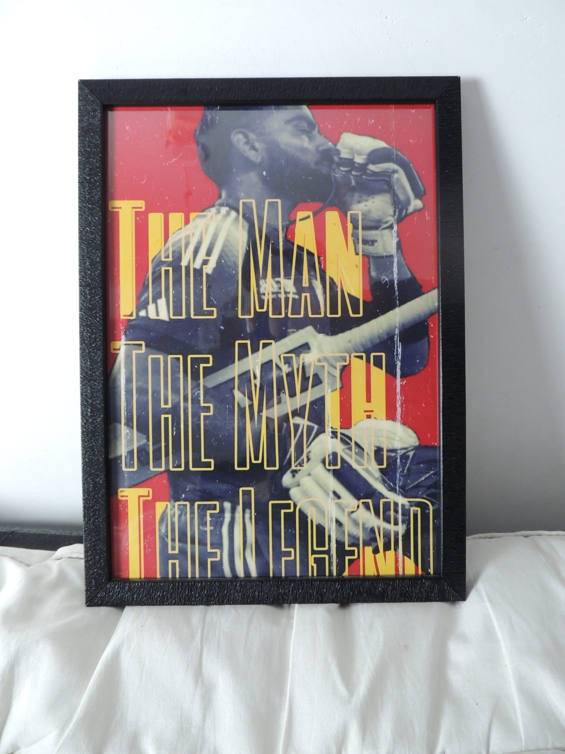 The Man The Myth The Legend Virat Kohli Framed Poster