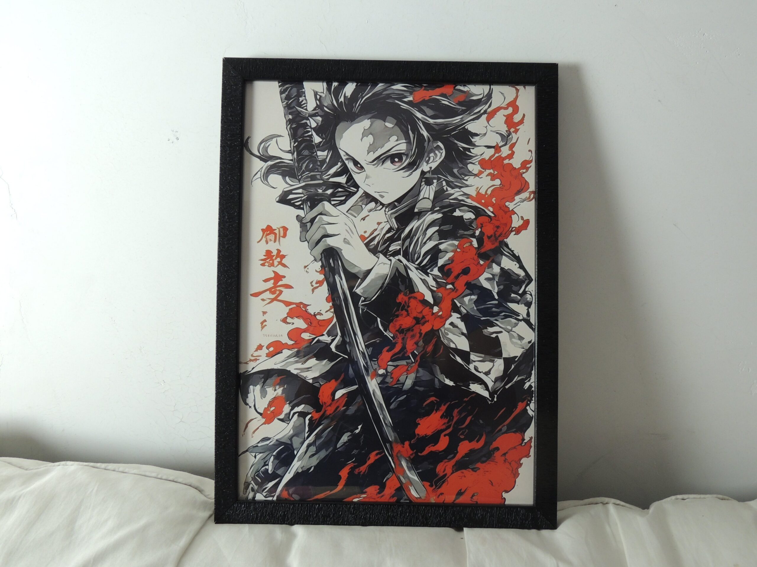 Tanjiro Kamado: Demon Slayer Framed Poster A4