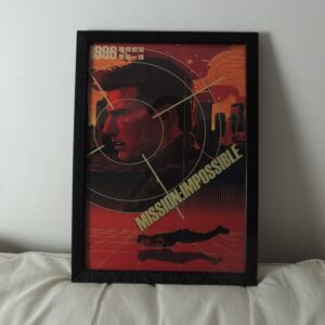 Mission Impossible A4 Framed Poster