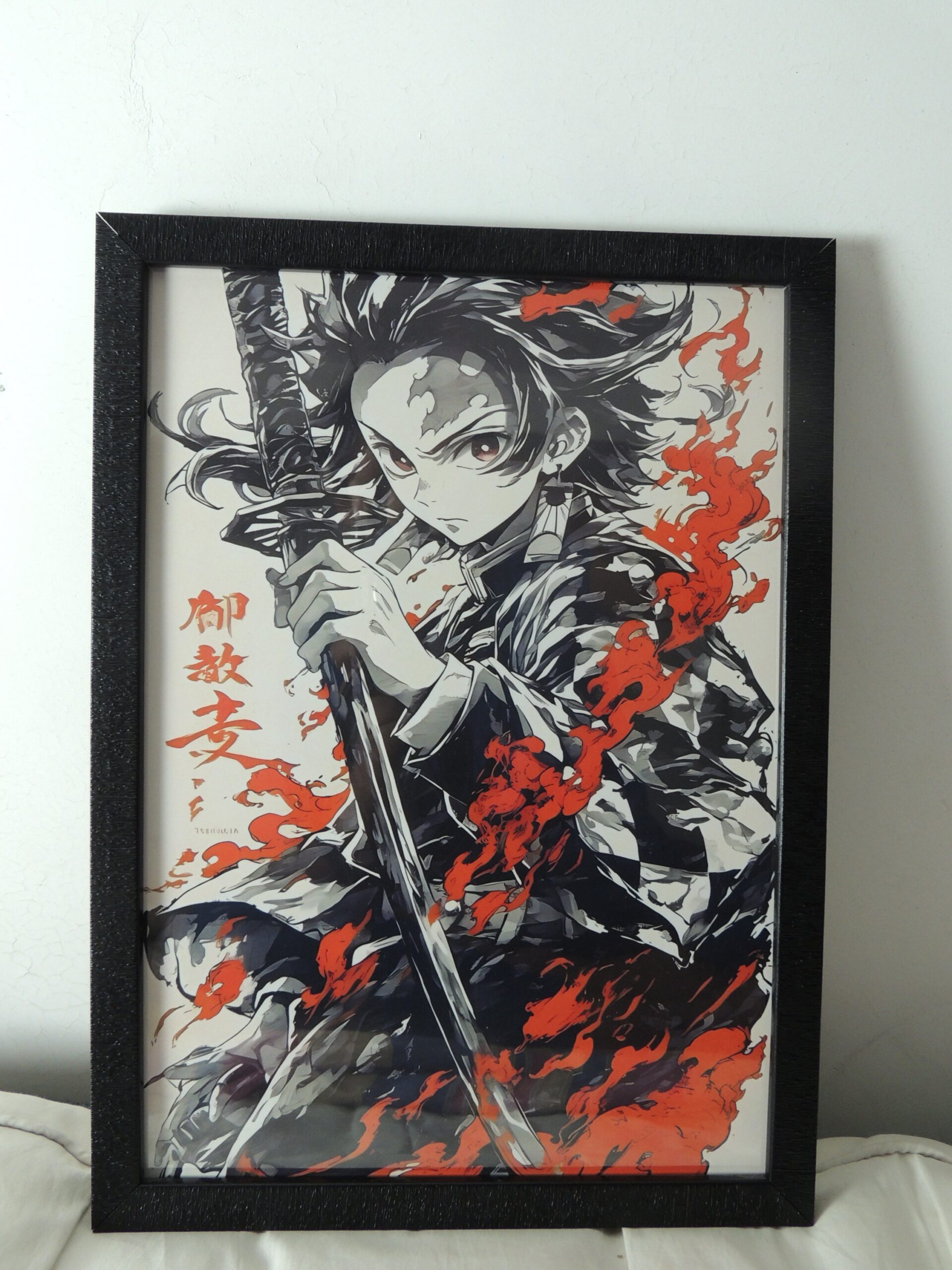 Tanjiro Kamado: Demon Slayer Framed Poster A4 - Image 2