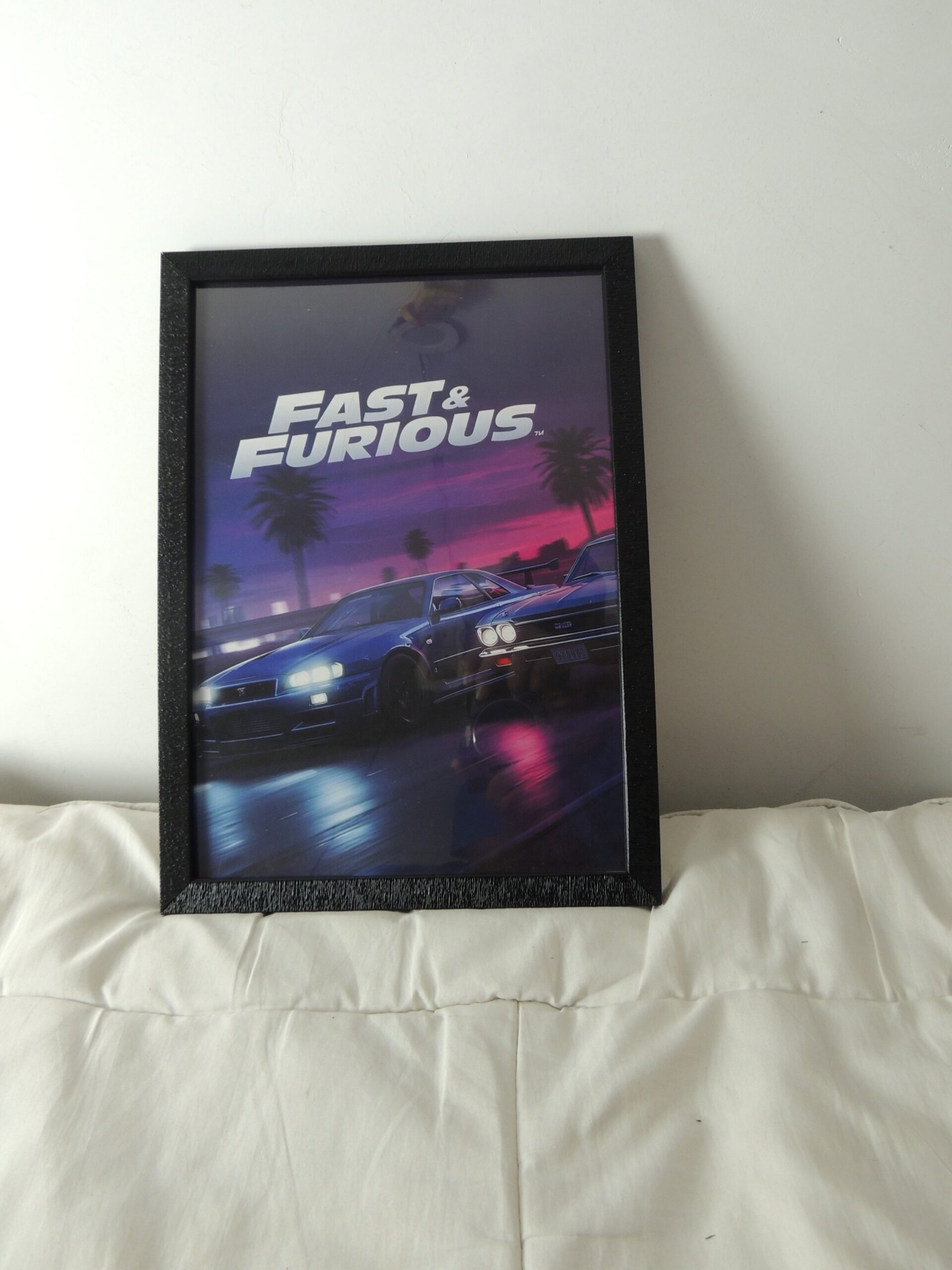 Fast & Furious A4 Framed Poster - Image 3