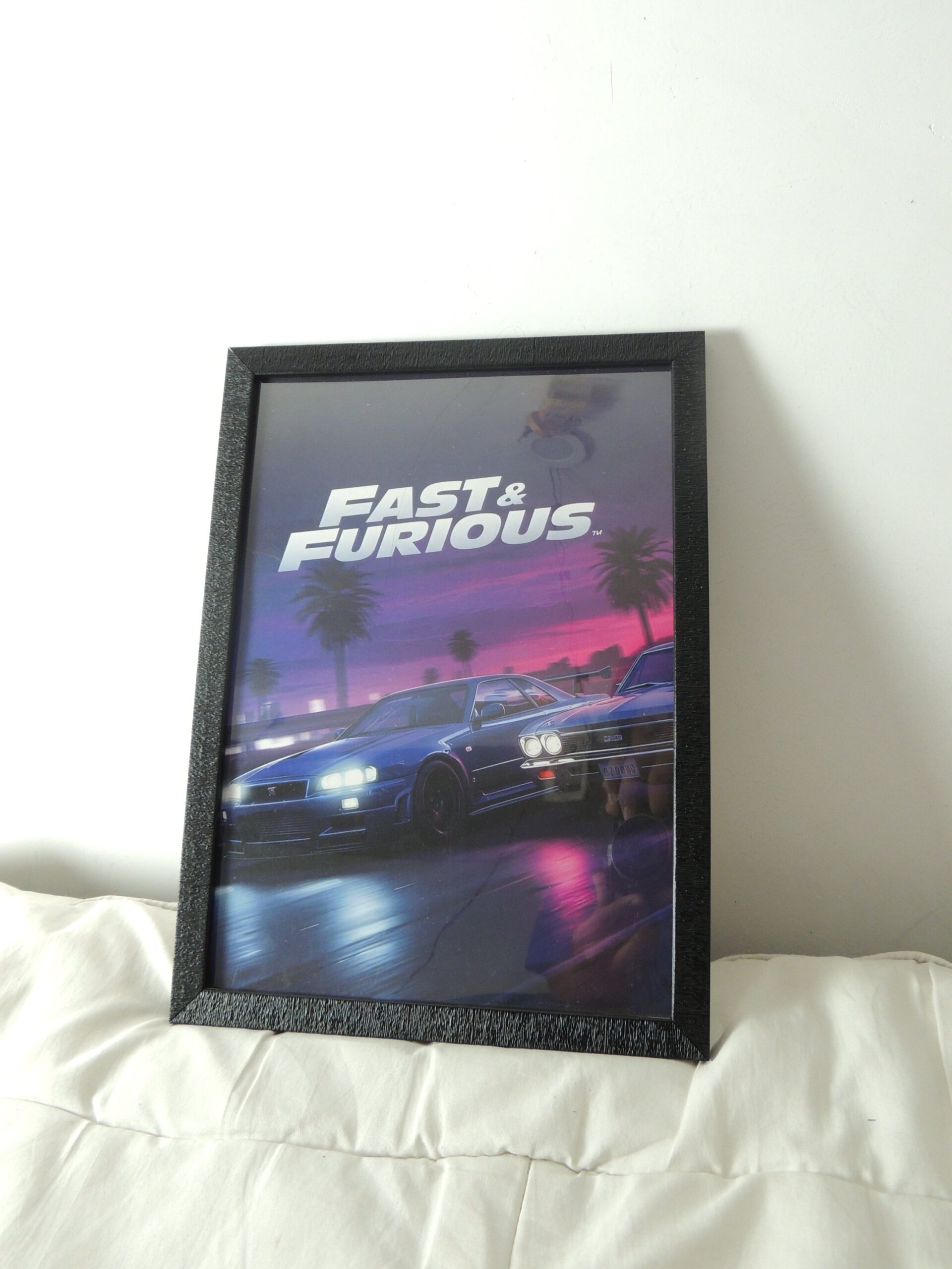 Fast & Furious A4 Framed Poster - Image 2