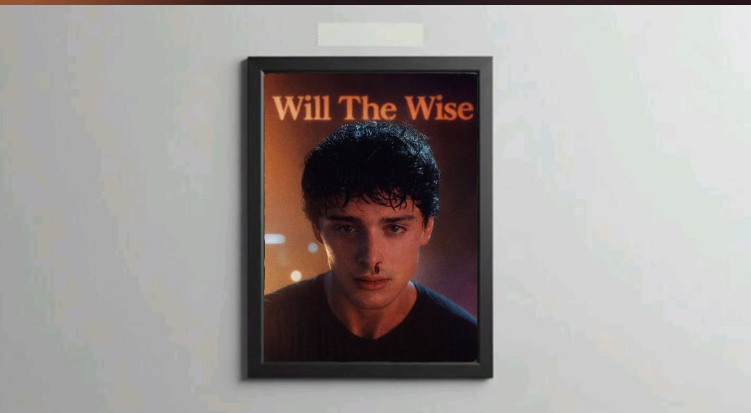 Will The Wise Framed A4 Poster