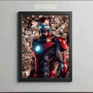 Iron Man Framed Poster A4