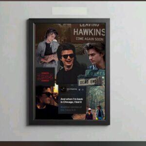 Steve Harrington Framed A4 Poster