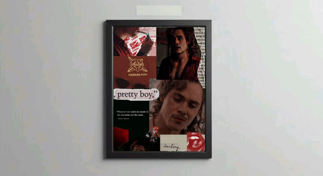 Billy Hargrove Stranger Things Poster