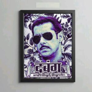 'Dabang' Salman Khan Framed Poster