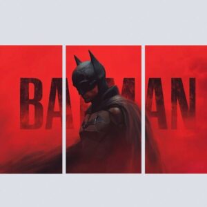 Batman A4 Split Poster (Unframed)
