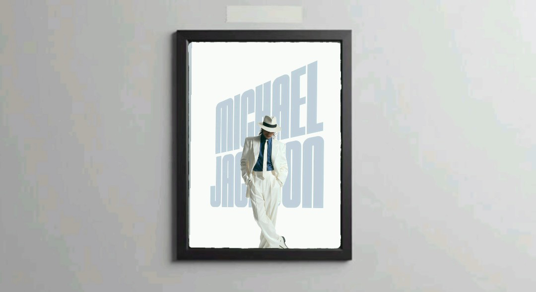Michael Jackson A4 Framed Poster - Image 2